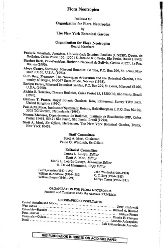 ﻿Cecropiaceae: Coussapoa و Pouruma، با مقدمه ای بر خانواده ()