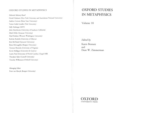 مطالعات آکسفورد در متافیزیک