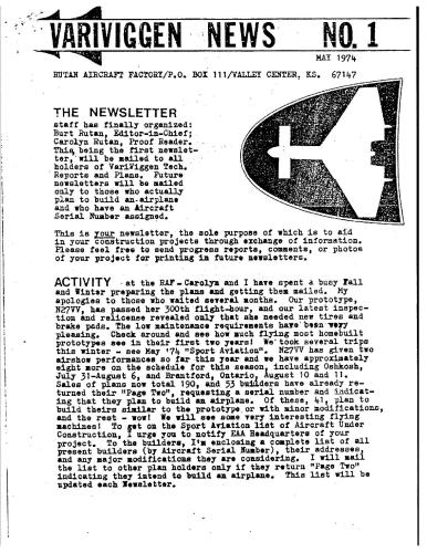 ﻿بازبینی طرح مجله کانارد هلی هواپیما LongEZ