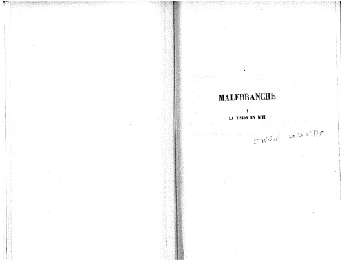 ﻿Malebranche - چشم انداز در خدا