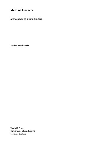 زبان آموزان ماشین: باستان شناسی یک تمرین داده