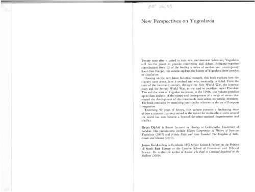 چشم اندازهای جدید در مورد یوگسلاوی: موضوعات اصلی و جنجال ها