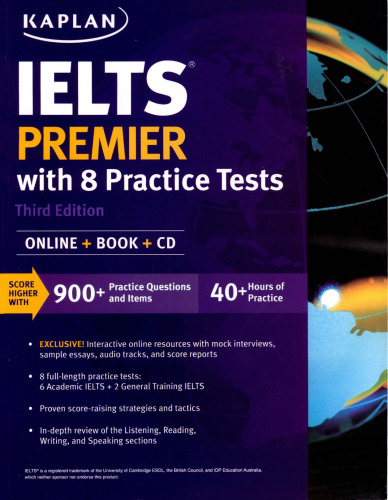 ﻿IELTS Premier با 8 تست تمرینی