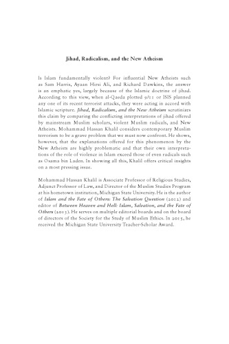 ﻿جهاد ، رادیکالیسم و ​​الحاد جدید