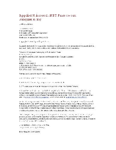 برنامه نویسی فریم ورک Microsoft NET