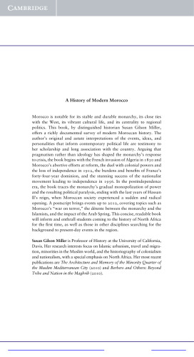 ﻿تاریخ مراکش مدرن