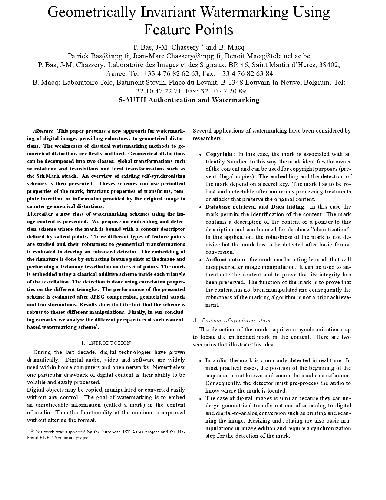 علامت آب نبات ثابت هندسی با استفاده از نقاط ویژه