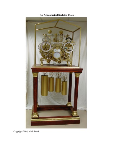 ﻿یک ساعت اسکلت نجومی - ساعت شناسی