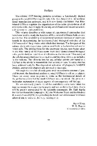 روش های آنزیمولوژی. GTPases کوچک و رگولاتورهای آنها