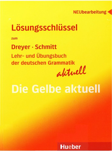 Lehr- und Übungsbuch der deutschen Grammatik - جریان: محلول کاسه