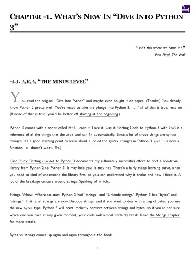 شیرجه رفتن به پایتون 3