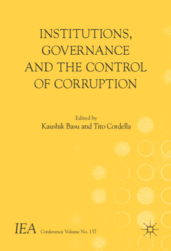 ﻿نهادها ، حاکمیت و کنترل فساد اداری