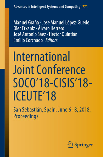 ﻿کنفرانس بین المللی مشترک SOCO’18-CISIS’18-ICEUTE’18