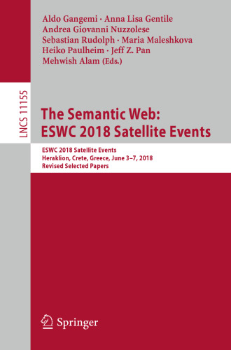 رویدادهای ماهواره ای The Semantic Web: ESWC 2018