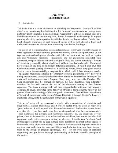 الکتریسیته و مغناطیس