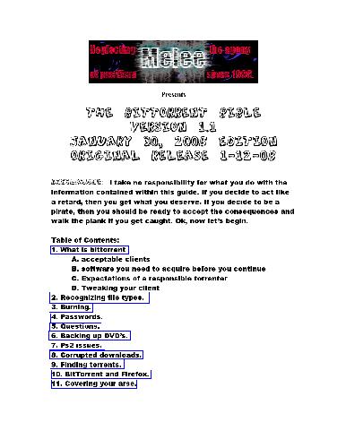 کتاب مقدس BitTorrent