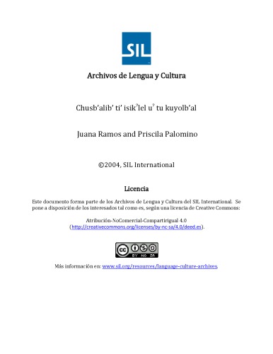 ﻿chusbʼalibʼ tiʼ isikʼlel uʼ tu kuyolbʼal. کارت خواندن سان خوان کوتزال ، ال کیچ. زبان ixil
