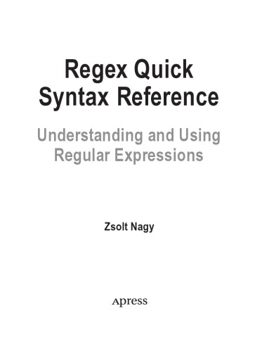 ﻿مرجع نحو سریع Regex. درک و استفاده از عبارات با قاعده