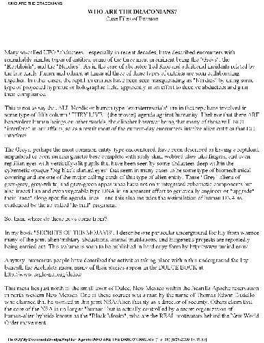 ﻿بشقاب پرنده - دراکونیان چه کسانی هستند