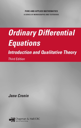 ﻿معادلات دیفرانسیل معمولی: مقدمه و نظریه کیفی
