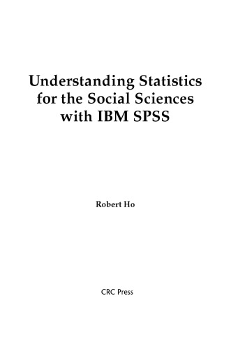 ﻿درک آمار برای علوم اجتماعی با IBM SPSS