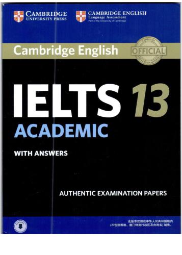 کمبریج IELTS کتاب 13 دانش آموز دانشگاهی با پاسخ با صدا