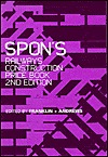﻿کتاب قیمت ساخت و ساز راه آهن اسپون، ویرایش دوم