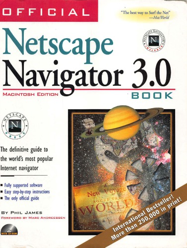 ﻿کتاب رسمی Netscape Navigator 3.0: راهنمای قطعی محبوب ترین مرورگر اینترنت در جهان