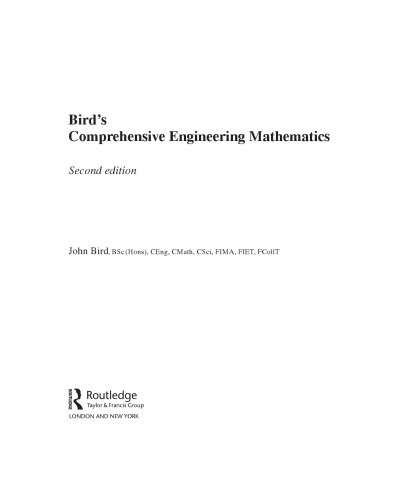 ﻿ریاضیات مهندسی جامع Bird