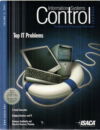 مجله کنترل سیستم های اطلاعاتی ، جلد 3