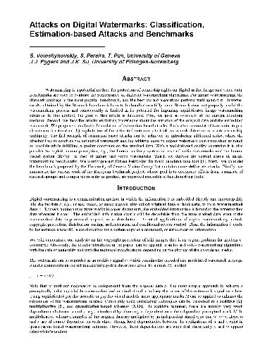 حمله به طبقه بندی علامت های علامت های دیجیتال ، حملات برآورد و محورهای مبتنی بر تخمین