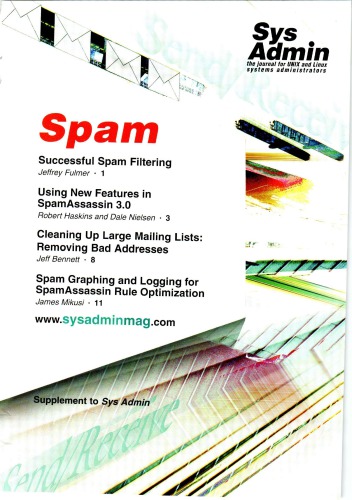 ﻿Sys Admin, Supplement 2005: Spam