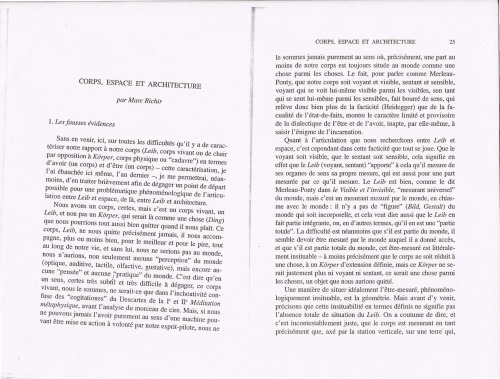 ﻿بدنه، فضا و معماری