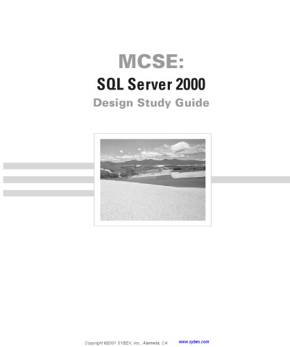 راهنمای مطالعه MCSE SQL Server 2000