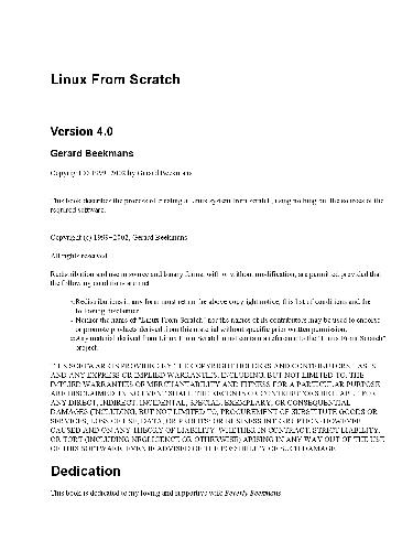 Linux از Scratch