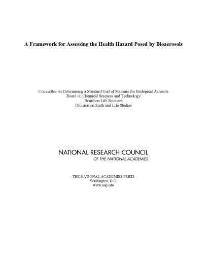 چارچوبی برای ارزیابی خطر سلامتی ناشی از Bioaerosols