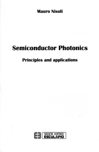 فوتونیک نیمه هادی: اصول و کاربردها
