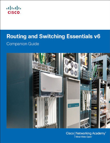 ﻿Routing and Switching Essentials V6 Companion Guide