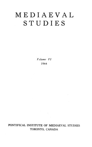 ﻿مطالعات قرون وسطی