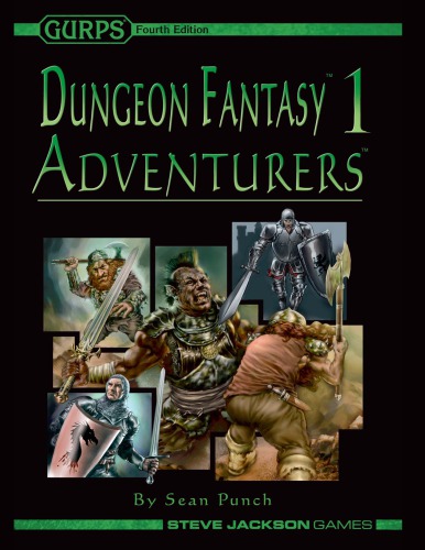 GURPS 4th edition. Fantasy Dungeon 1: Adventurers