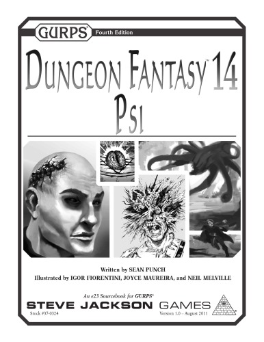 GURPS 4th edition. Fantasy Dungeon 14: Psi