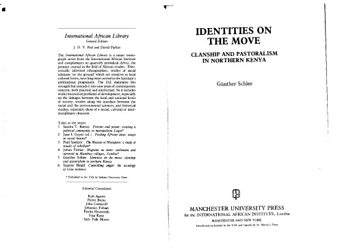 ﻿هویت در حال حرکت قبیله و دامداری در شمال کنیا