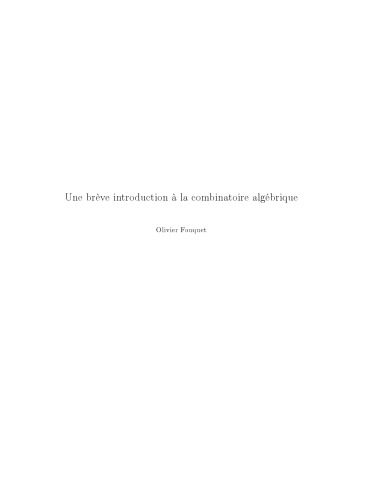 ﻿معرفی مختصر ترکیبیات جبری