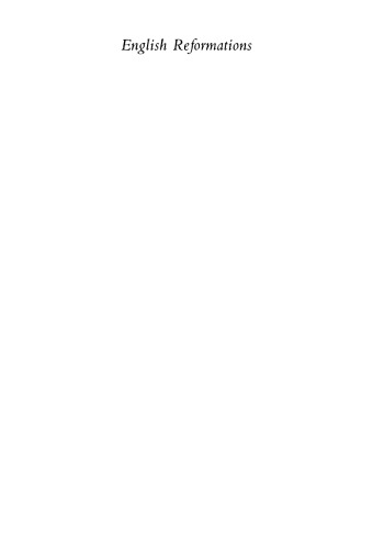 اصلاحات انگلیسی: مذهب، سیاست، و جامعه تحت تودورها