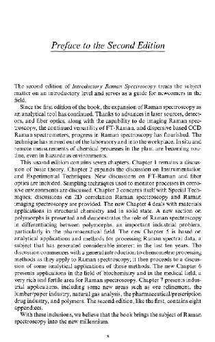 ﻿طیف سنجی رامان مقدماتی، ویرایش دوم