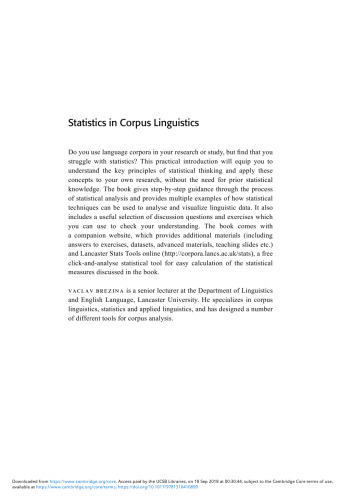 ﻿آمار در زبانشناسی بدنه: راهنمای عملی