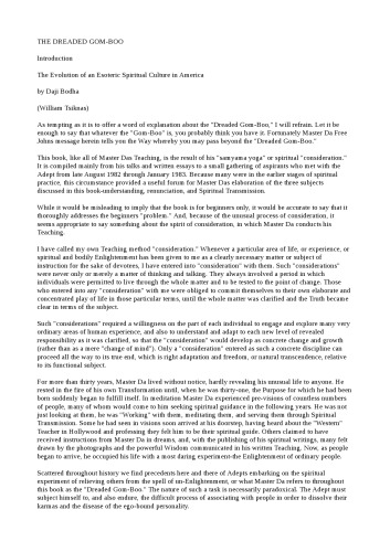 ﻿گومبو مخوف، یا بیماری خیالی که دین به دنبال درمان آن است: مجموعه ای از مقالات و گفتگوها در مورد فرآیند 