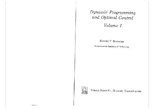 برنامه نویسی پویا و کنترل بهینه