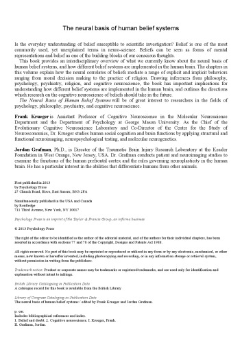 ﻿اساس عصبی سیستم های اعتقادی انسان