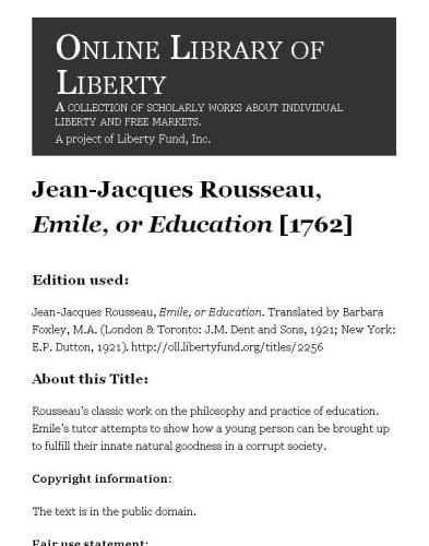 ﻿امیل یا آموزش